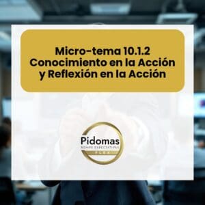 Micro-tema 10.1.2: Conocimiento en la Acción y Reflexión en la Acción