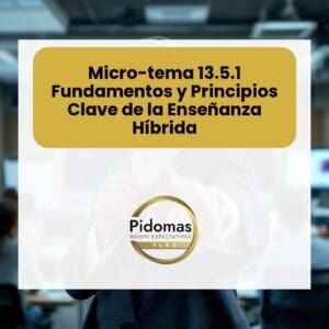 Micro-Tema 13.5.1: Fundamentos y Principios Clave de la Enseñanza Híbrida